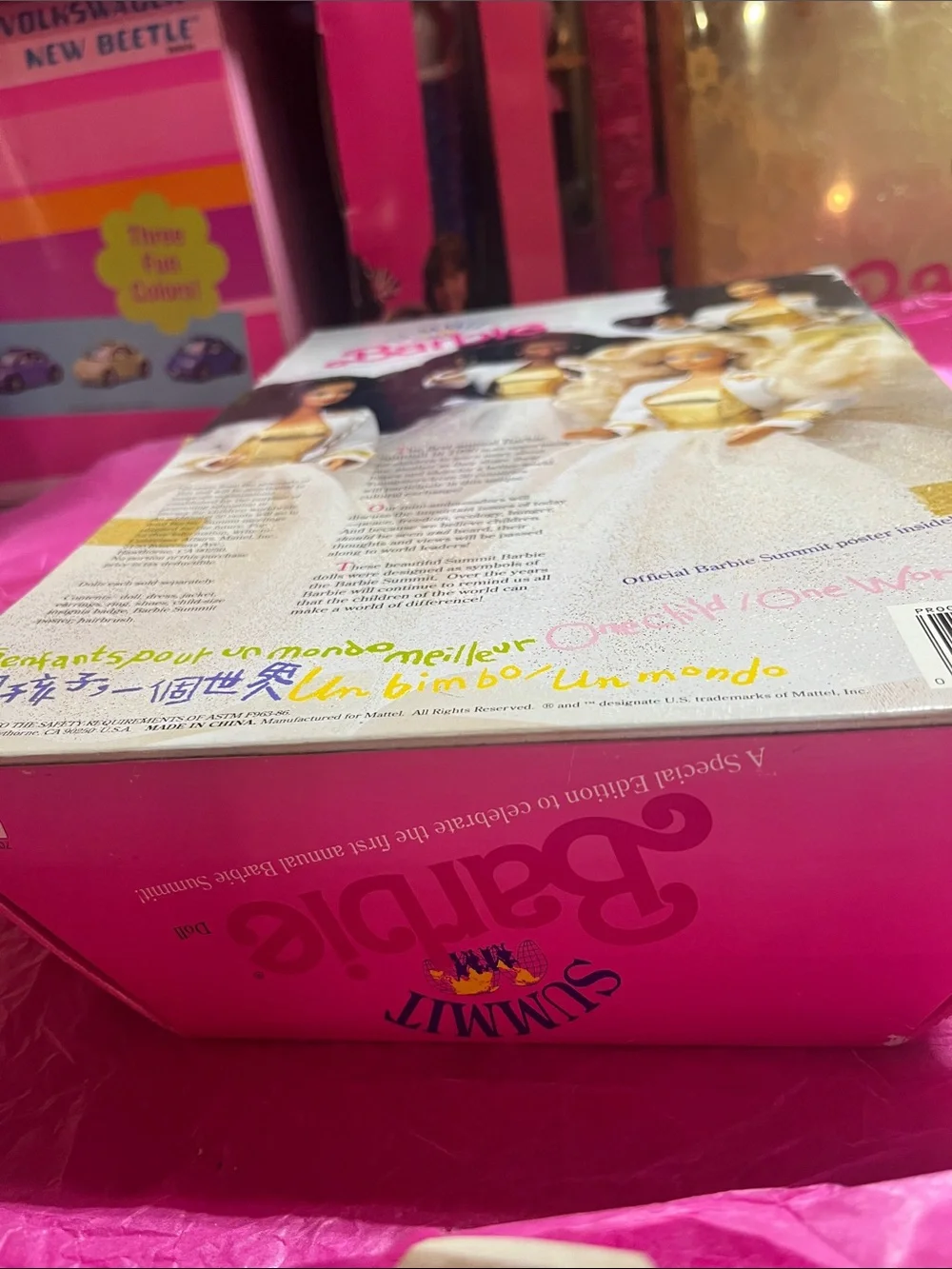 1990 Special Edition First Annual Summit Barbie (Mattel Model #7027) NRFB
